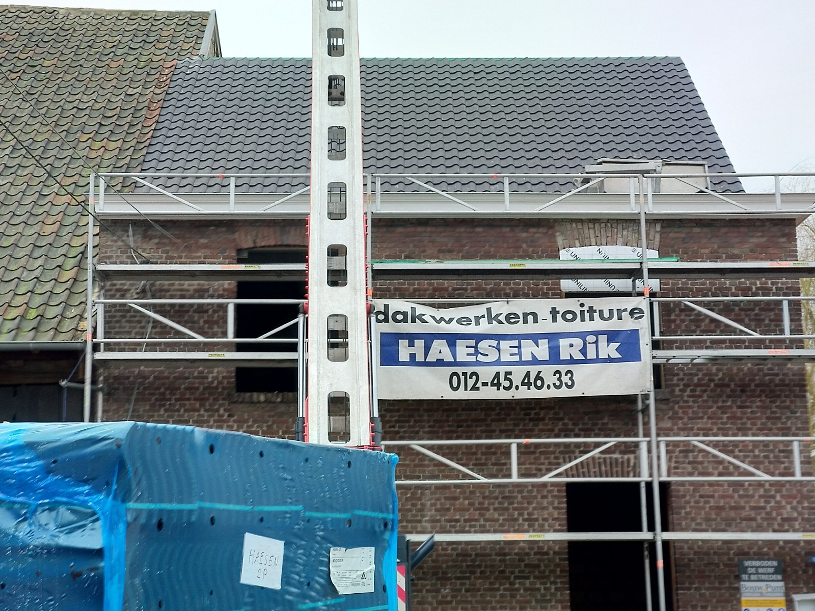 Nieuwbouw werf Kanne